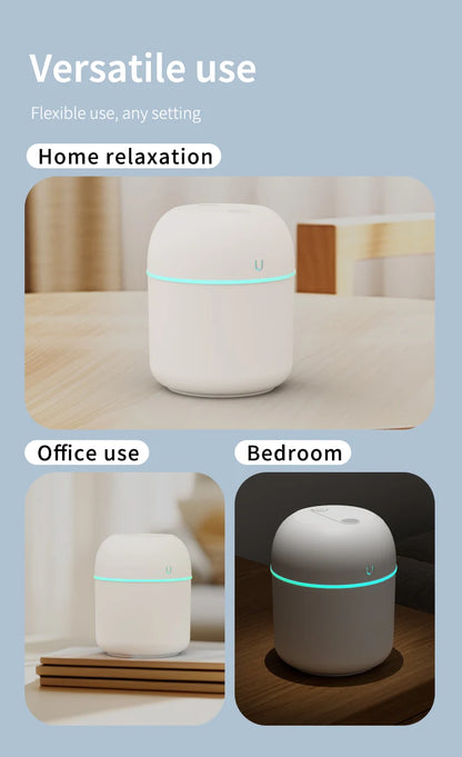 USB air humidifier Mini fog household small desktop humidifier Intelligent car aromatreatment machine