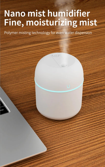 USB air humidifier Mini fog household small desktop humidifier Intelligent car aromatreatment machine