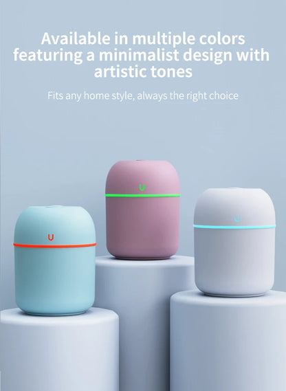 USB air humidifier Mini fog household small desktop humidifier Intelligent car aromatreatment machine